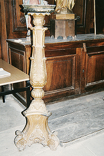 Chandelier, torchère. - © Monuments historiques