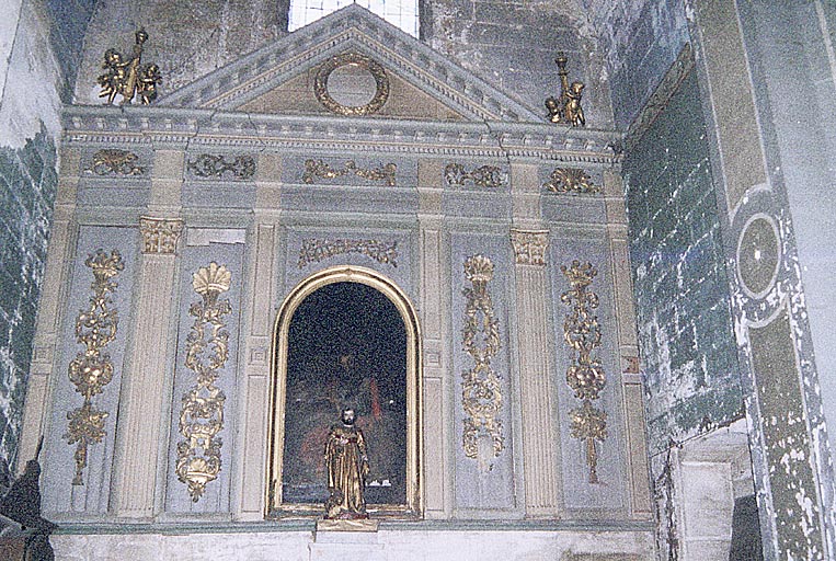 Retable chapelle saint Marc, classé. - © Monuments historiques