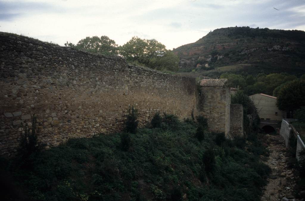 Fortification de la ville : vue des remparts.