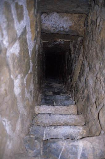 Escalier du donjon.