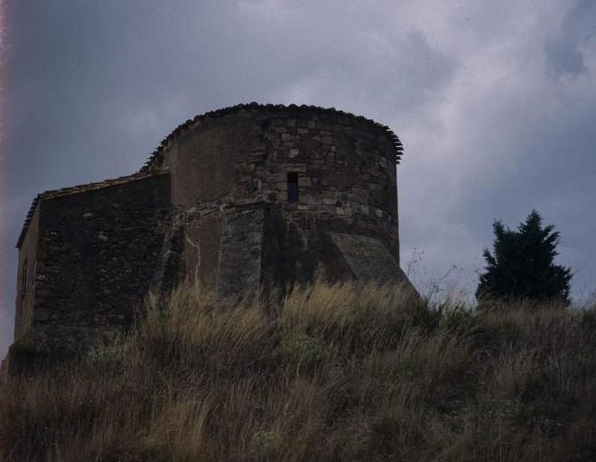 Vue du chevet.