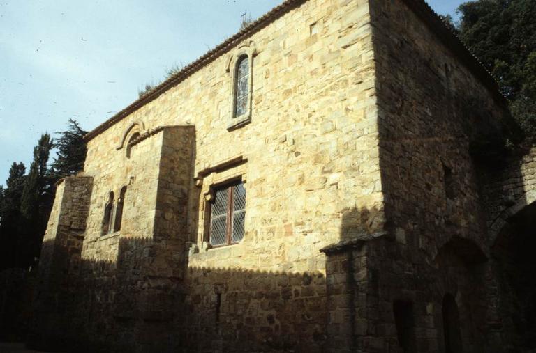 Ancienne chapelle des hôtes.