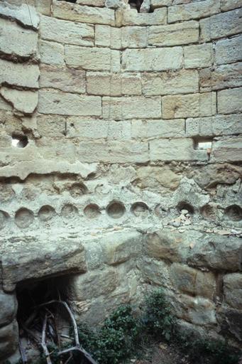 Tours de guet de l'abbaye.Tour Nord Est. Intérieur.