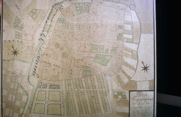 Plan topographique de 1767.