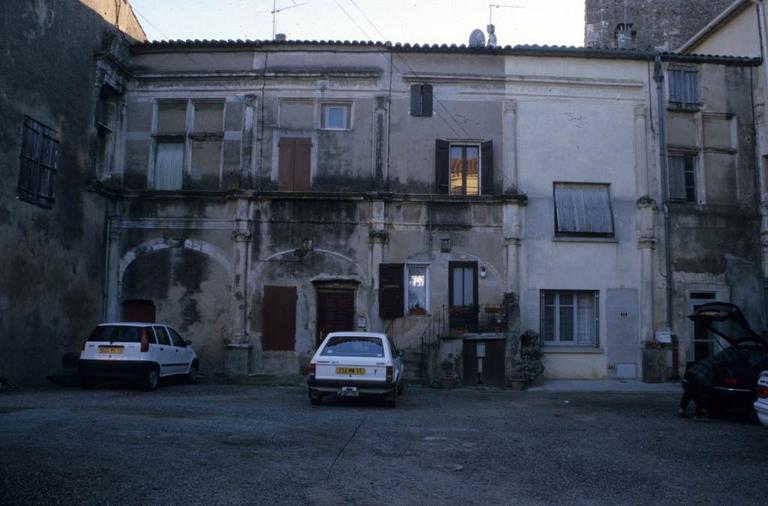 Corps de logis méridionalo. Façade Nord.