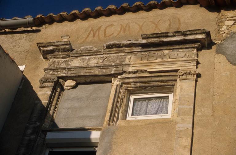 Corps de logis méridionalo. Façade sud.