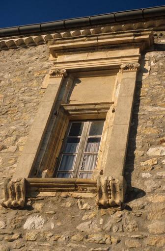 Corps de logis méridionalo. Façade sud.