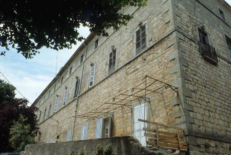 Bâtiments conventuels, façade Sud.