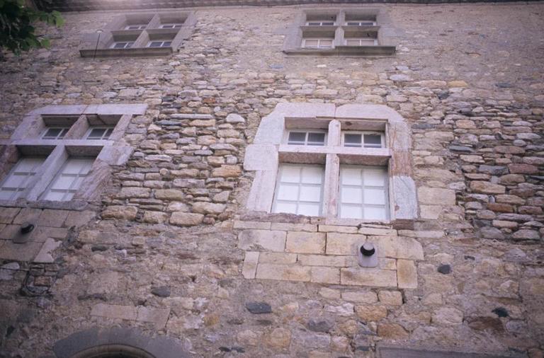 Logis abbatial.Façade.