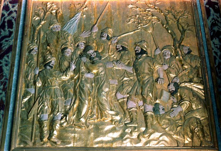 Détail : Le baiser de Judas - © Monuments Historiques