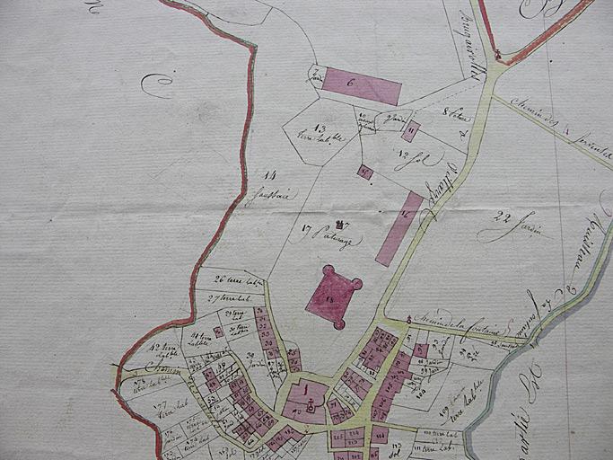 Plan cadastral napoléonien.