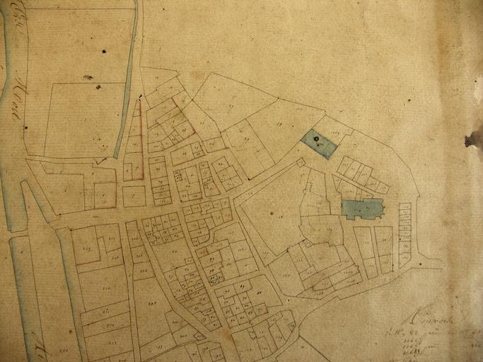 Plan cadastral napoléonien de 1819.