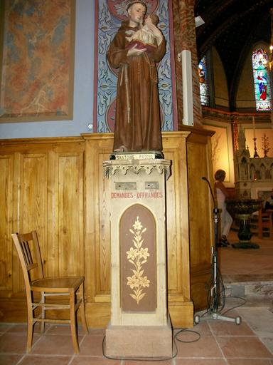 Chapelle latérale nord, Saint Joseph.