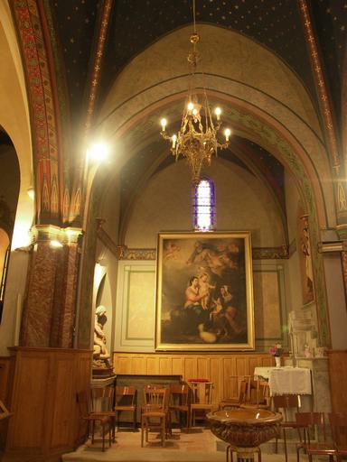 Chapelle latérale nord, Sainte Germaine.