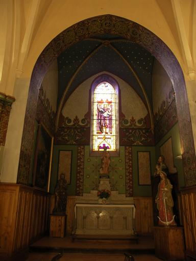 Chapelle latérale sud, Saint Jean-Baptiste.