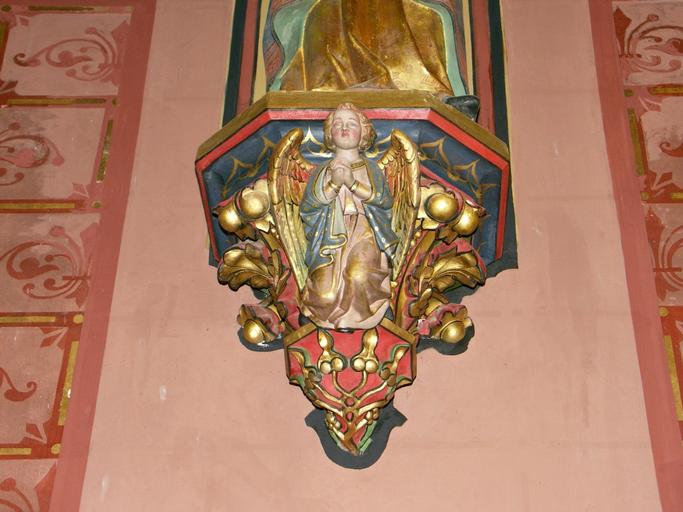 Chapelle latérale sud, Sainte Vierge : statue.