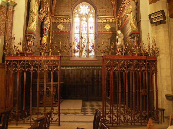 Chapelle de la Bonne Mort, vue de la grille.