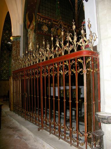 Chapelle de la Bonne Mort : grille.