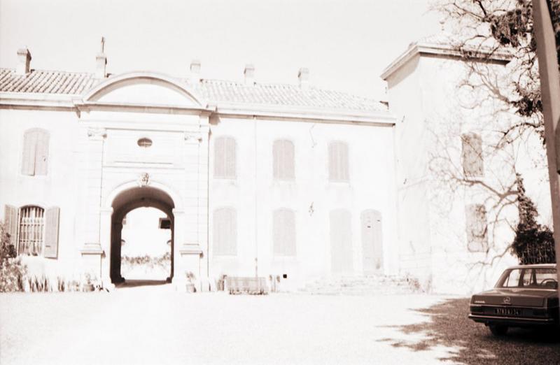 Façade sur cour.