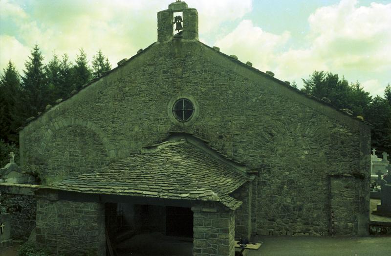 Vue du chevet.