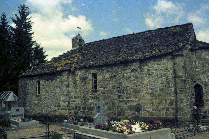 Vue du chevet.