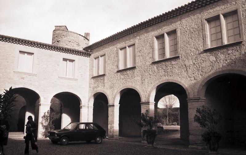 Façade sur cour.