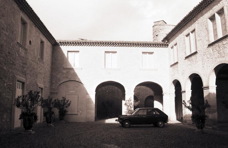 Façade sur cour.