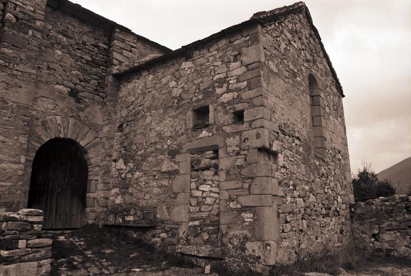 Vue extérieure de la chapelle.