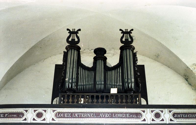 Intérieur : orgue.