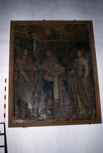 Tableau : éducation de la Vierge.