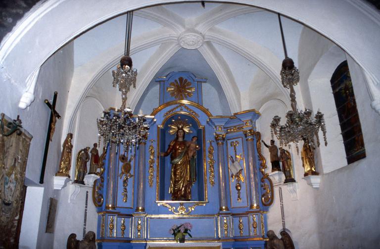 Retable du maître-autel. - © Monuments historiques