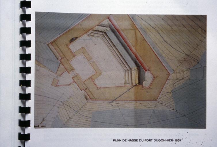 Plan de masse 1854.