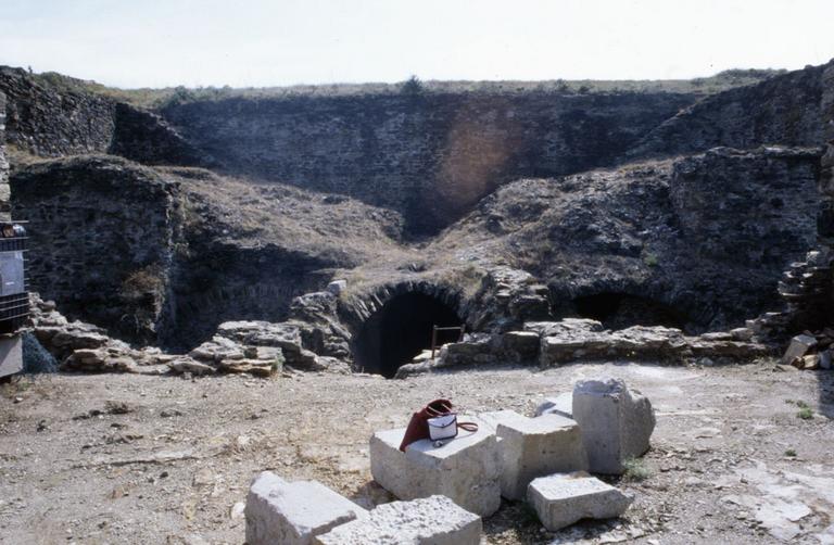 Intérieur du fort.