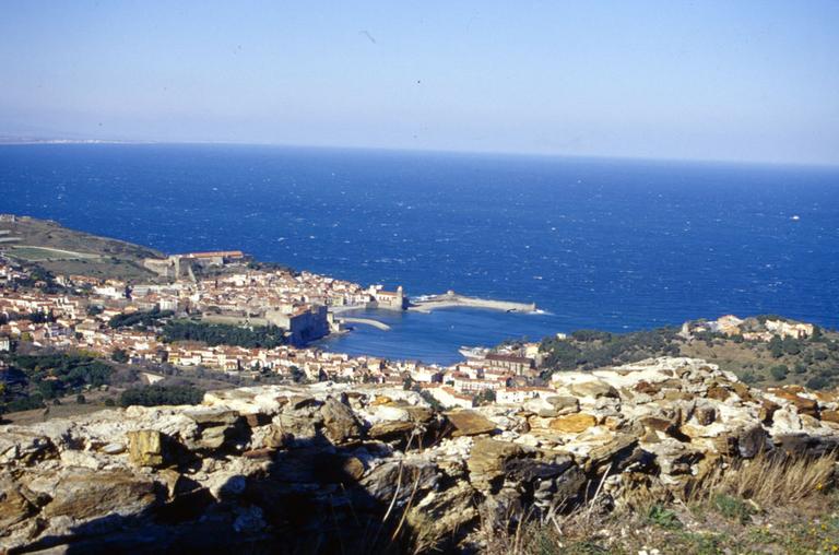 Vue de Collioure depuis le fort.