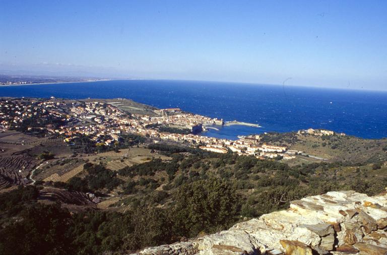 Vue de Collioure depuis le fort.