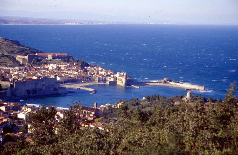 Vue de Collioure depuis le fort Dugommier.