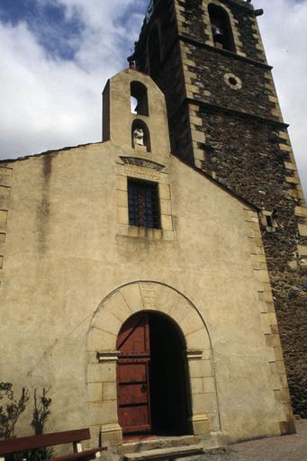 Chapelle Sainte-Marie : façade.