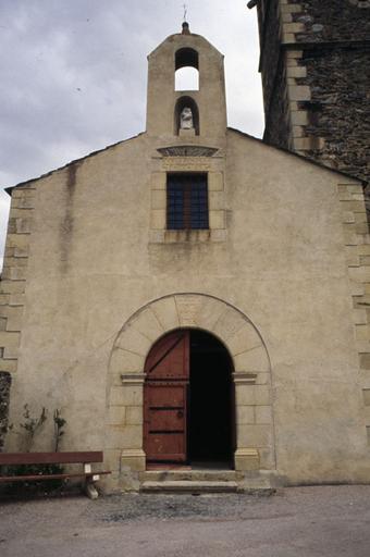 Chapelle Sainte-Marie : façade.