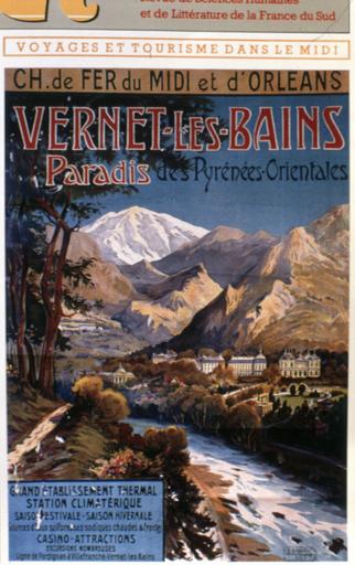 Publicité pour Vernet-les-Bains.