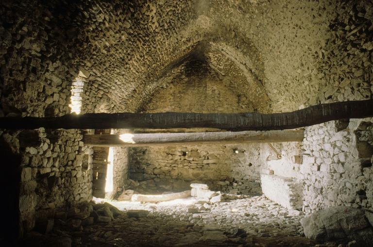 Vue intérieure de la chapelle.