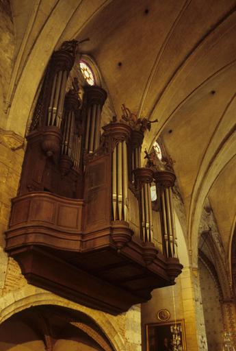 Orgue de tribune : buffet d'orgue