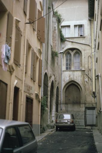 Vue du couvent depuis l'impasse Emile Zola.