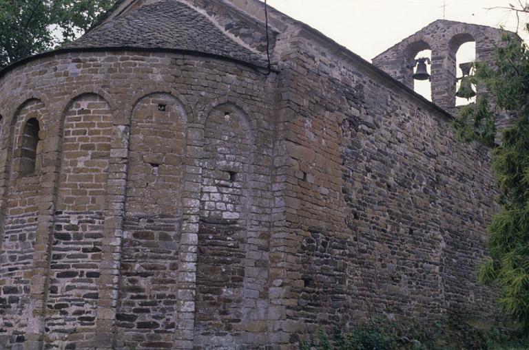 Abside et façade nord.