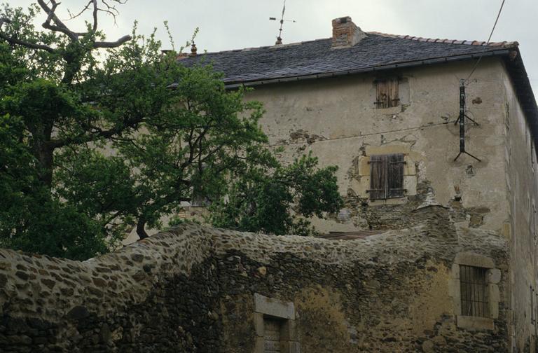 Vue nord de la bâtisse.