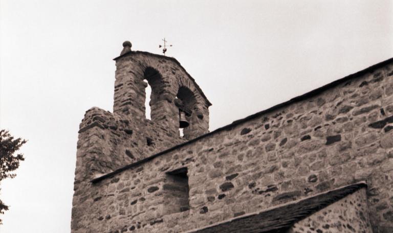 Façade sud et clocher.