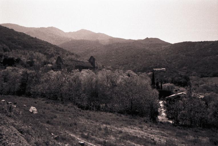 Vue d'ensemble du site.