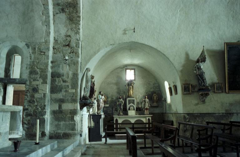 Intérieur ; chapelle.