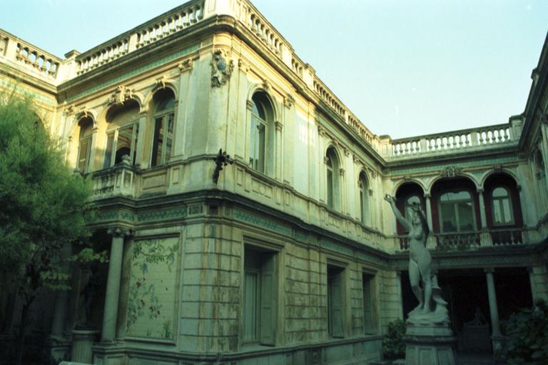 Vue de la cour intérieure.