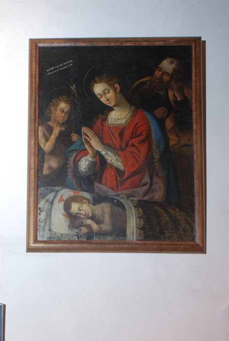 tableau : Le Sommeil de l'Enfant Jésus