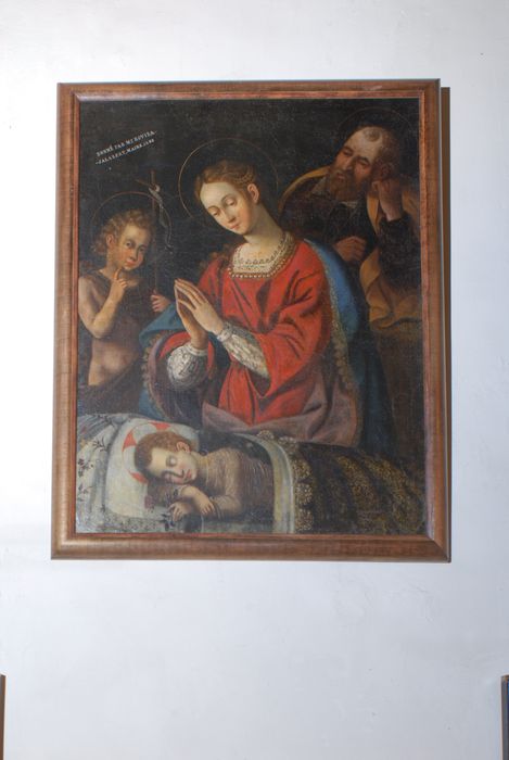 tableau : Le Sommeil de l'Enfant Jésus